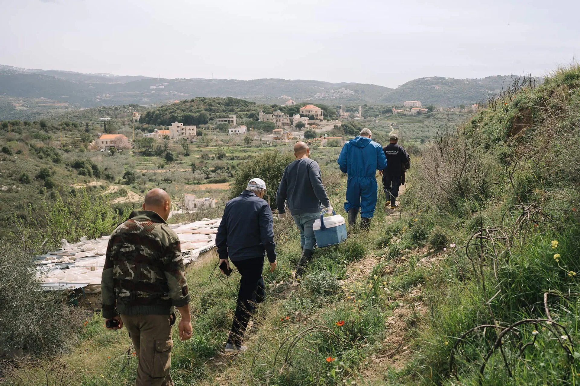 People in nature, Luggage and bags, Natural landscape, Plant, Sky, Mountain, Cloud, Tree